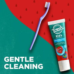 Tom's of Maine Kid's Natural Fluoride-Free Toothpaste, Silly Strawberry, 4.2 oz