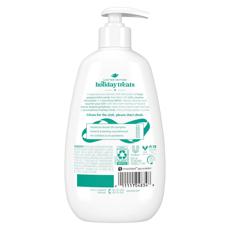 Dove Hand Wash, Peppermint Bark, 12oz