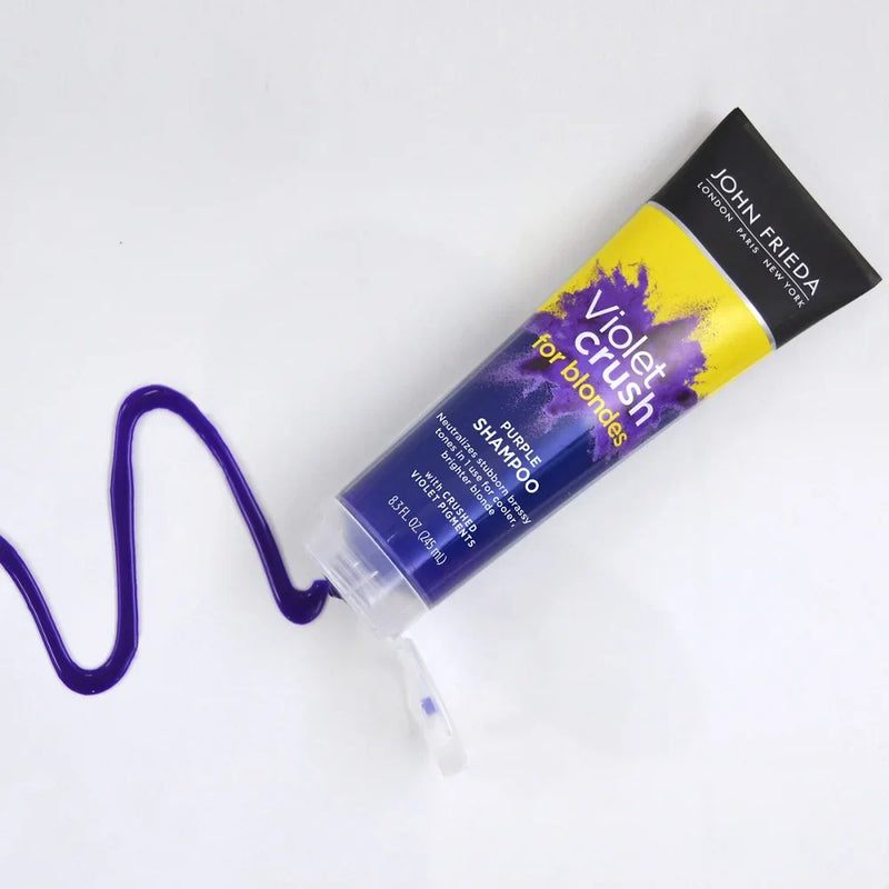 John Frieda Violet Crush for Blondes Purple Shampoo, 8.3oz