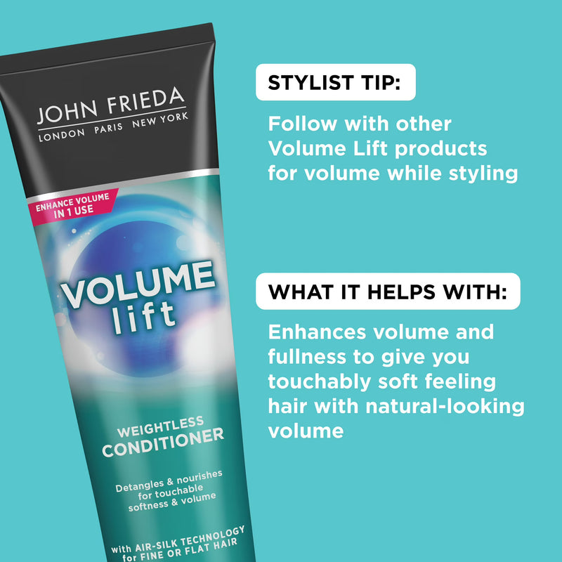 John Frieda Volume Lift Weightless Conditioner, 8.45oz