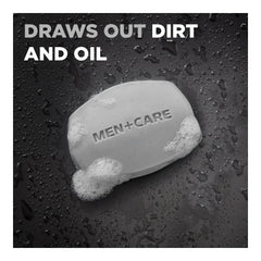 Dove Men+Care 3-In-1 Exfoliating Bar Soap, Charcoal + Clay, 3.75oz, 6 Count
