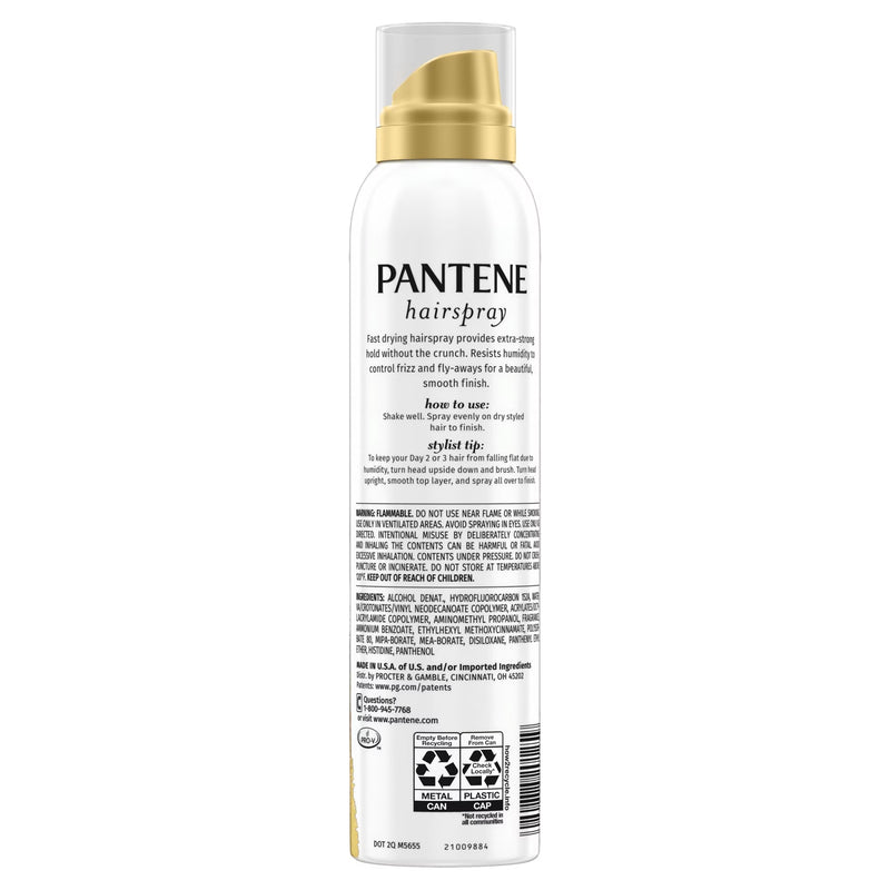 Pantene Pro-V Extra Strong Hold Hairspray, Level 5 Frizz Control, 7oz
