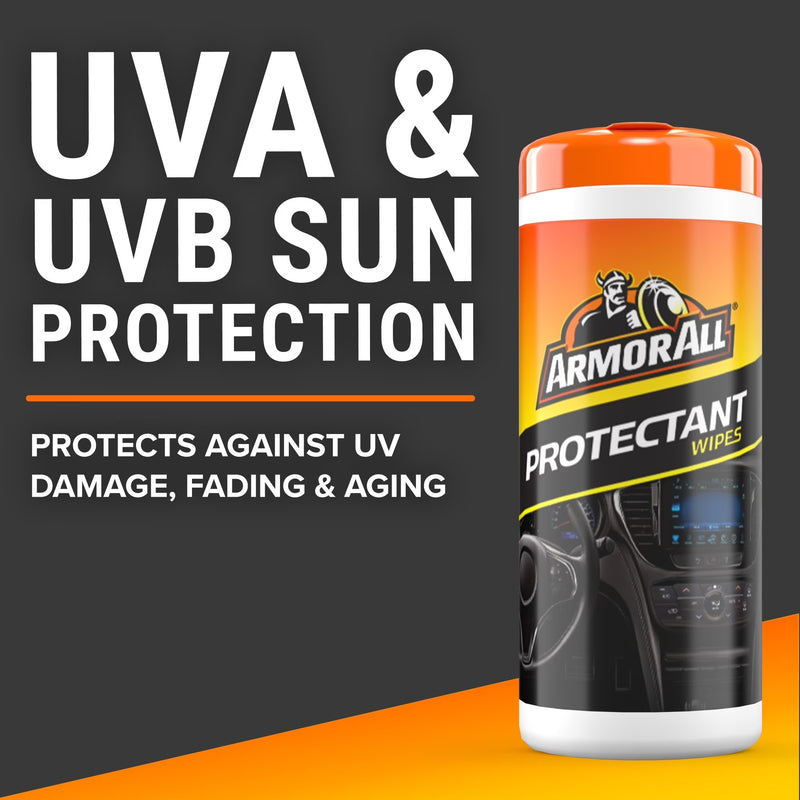 Armor All Car Protectant Wipes, 25 Count