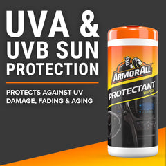 Armor All Car Protectant Wipes, 25 Count