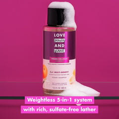 Love Beauty & Planet 5-in-1 Multi-Benefit Shampoo, Vegan Keratin & Sunkissed Mandarin, 13.5oz