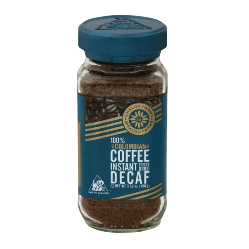 Giraldo Farms Decaf Colombian Instant Freeze Dried Coffee, 3.5 Oz. - First Choice Buying