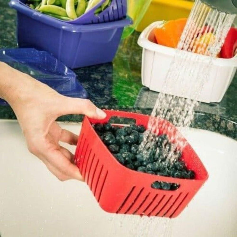 Hutzler 3-Piece Berry Keeper Box, 1 Quart - First Choice Buying