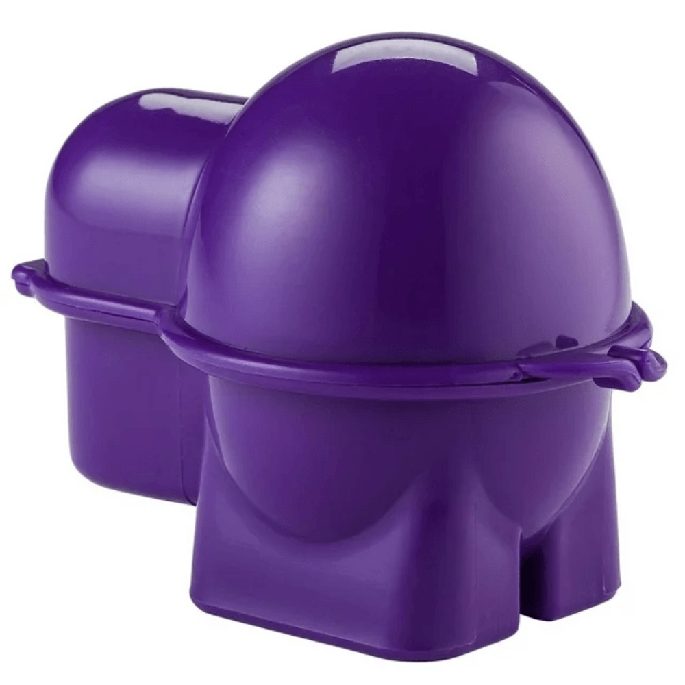 Hutzler Egg To-Go Container with Salt Shaker -
