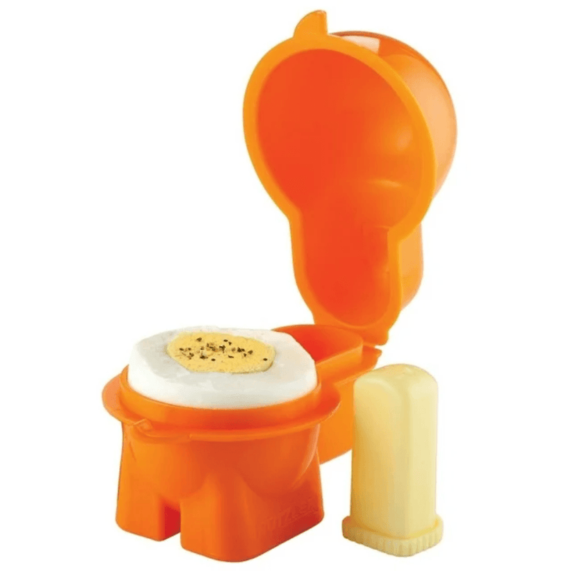 Hutzler Egg To-Go Container with Salt Shaker - First Choice Buying
