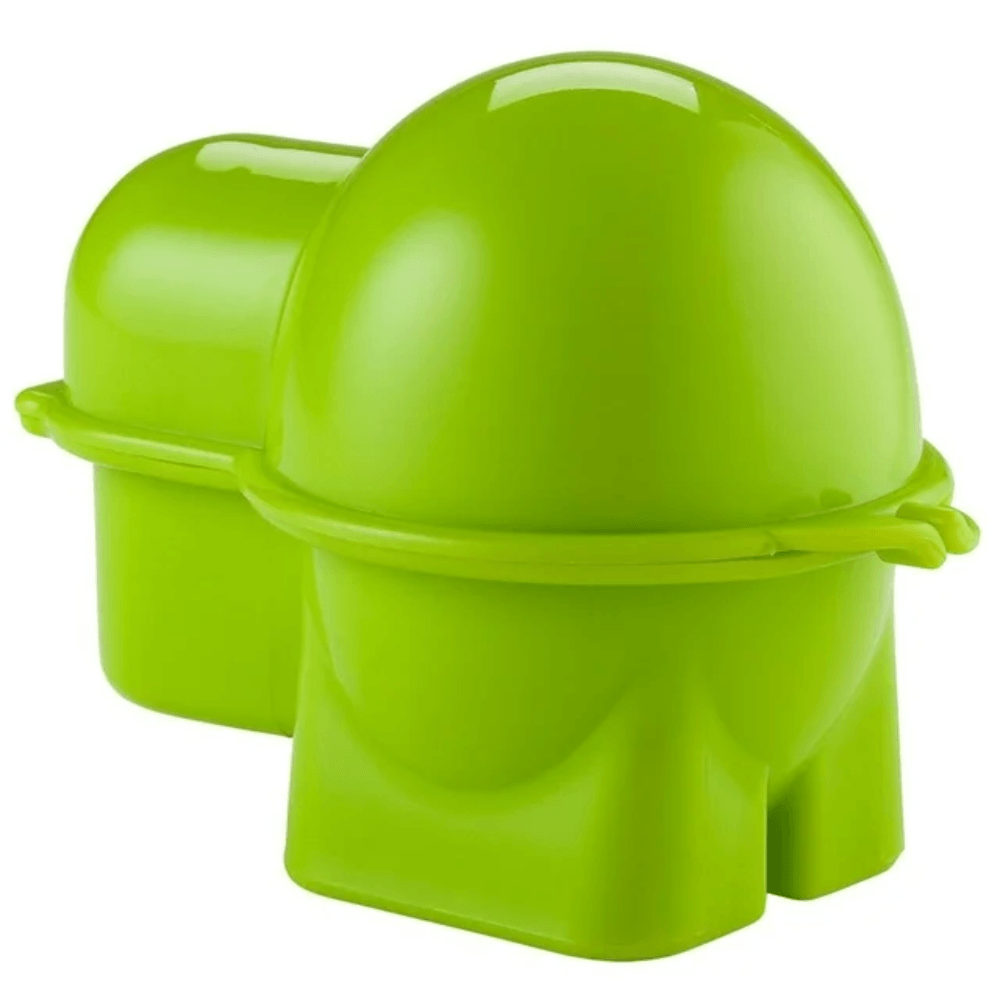 Hutzler Egg To-Go Container with Salt Shaker -