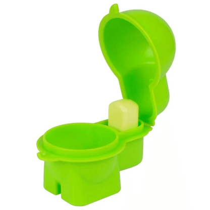 Hutzler Egg To-Go Container with Salt Shaker -