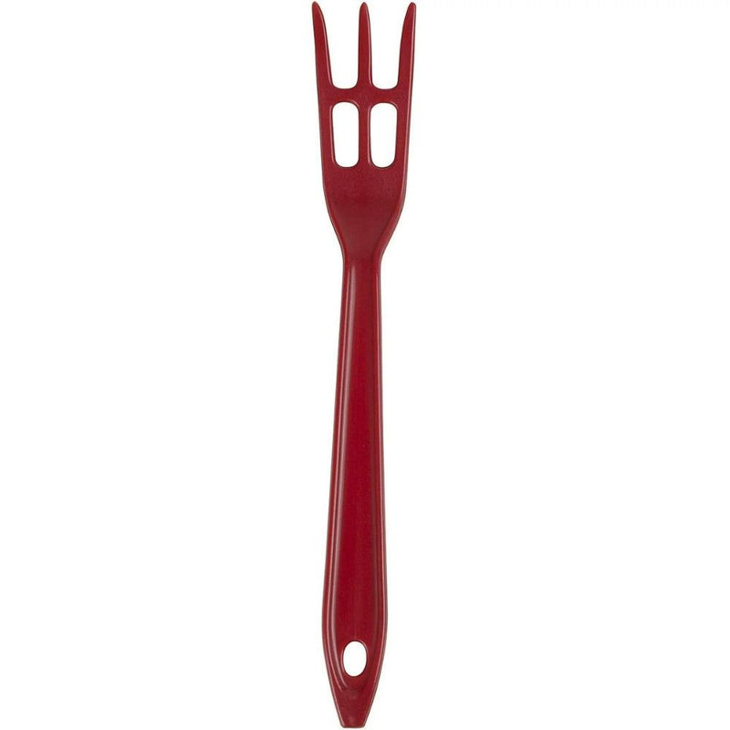 Hutzler Reinforced Nylon Waffle Cooking Fork, Red - 2 Pack - First Choice Buying
