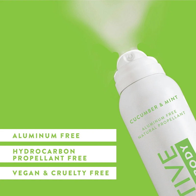 Native Whole Body Deodorant Spray, Cucumber & Mint, 3.5oz