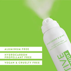 Native Whole Body Deodorant Spray, Cucumber & Mint, 3.5oz