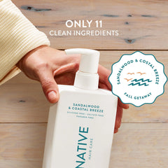 Native Full & Thick 2-in-1 Shampoo & Conditioner, Sandalwood & Coastal Breeze, 16.5oz