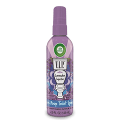 Air Wick V.I.P. Pre-Poop Toilet Spray, Lavender Superstar, 1.85 oz
