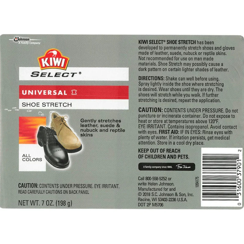 Kiwi SELECT Universal Shoe Stretch Spray, 7oz. - First Choice Buying