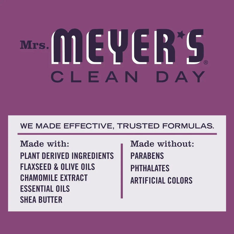 Mrs. Meyer's Clean Day Body Wash & Body Lotion Set, Plum Berry Scent