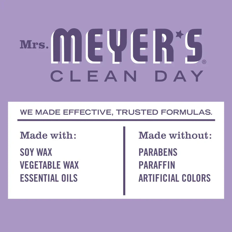 Mrs. Meyer's Soy Candle Lilac Scented 2.9 oz