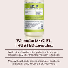 Mrs. Meyer's Clean Day Probiotic Daily Shower Spray, Lemon Verbena, 16 fl oz
