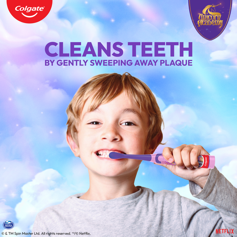Colgate Kids Battery Powered Toothbrush, Unicorn Academy