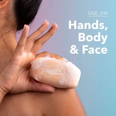 Safeguard Bar Soap, Beige – Washes Away Bacteria, 4oz, 14 Bars