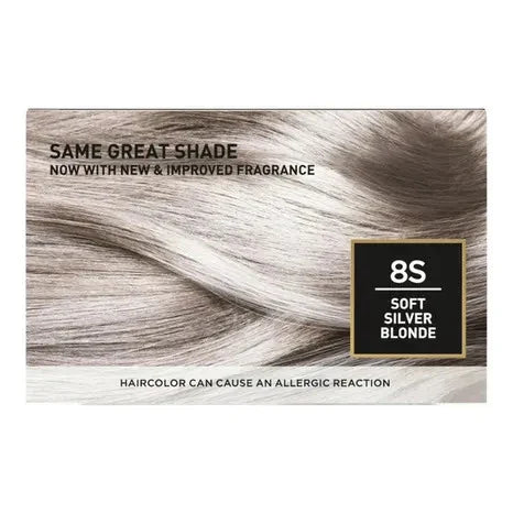 L'Oreal Paris Superior Preference Permanent Hair Color, 8S Soft Silver Blonde