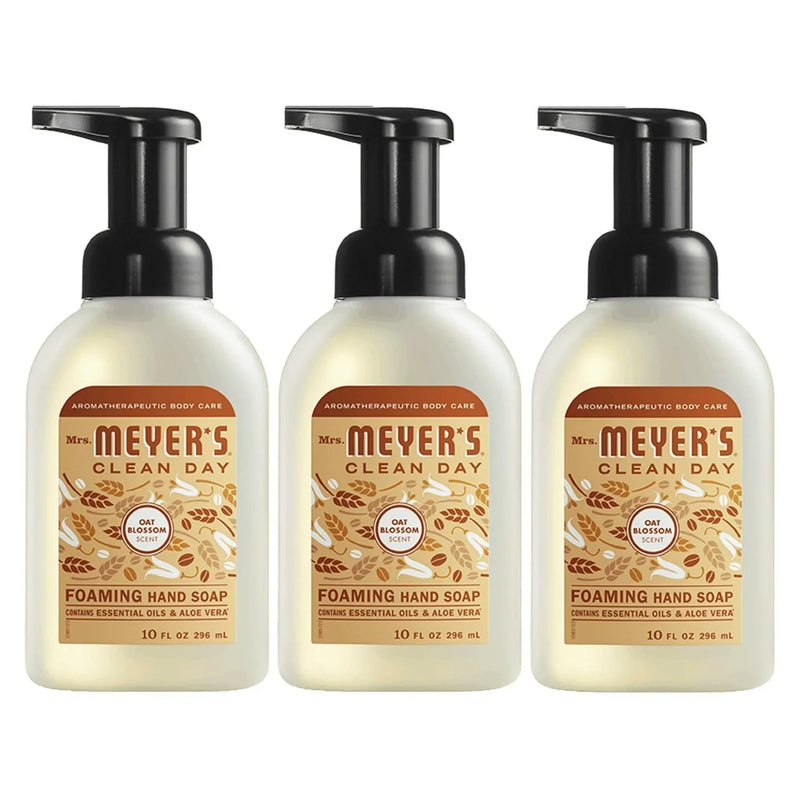 Mrs. Meyer's Clean Day Foaming Hand Soap Oat Blossom Scent, 10 Oz. - First Choice Buying