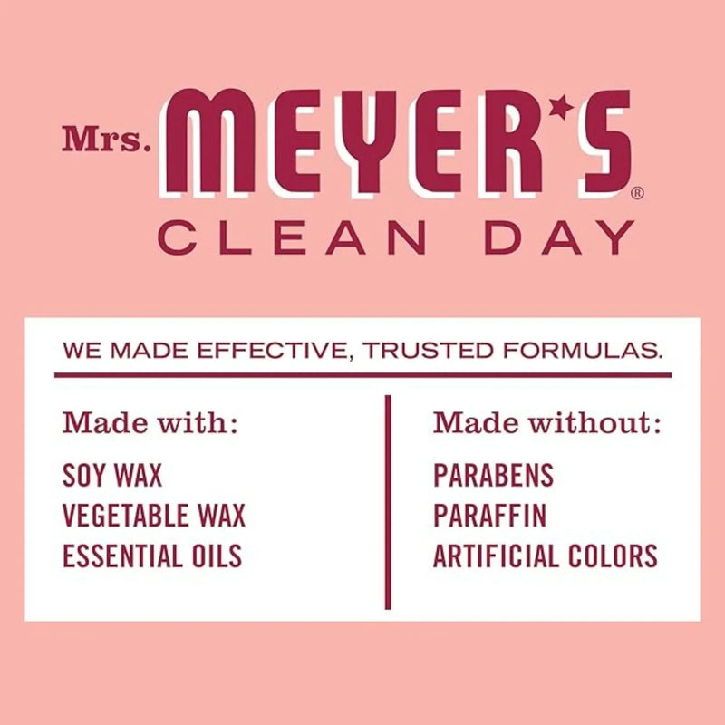 Mrs. Meyer's Limited Edition Soy Tin Candle, Rose, 2.9 oz - First Choice Buying