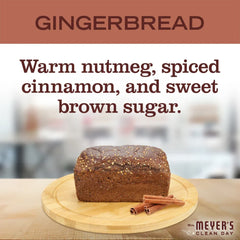 Mrs. Meyer's Soy Candle, Gingerbread, 2.9oz