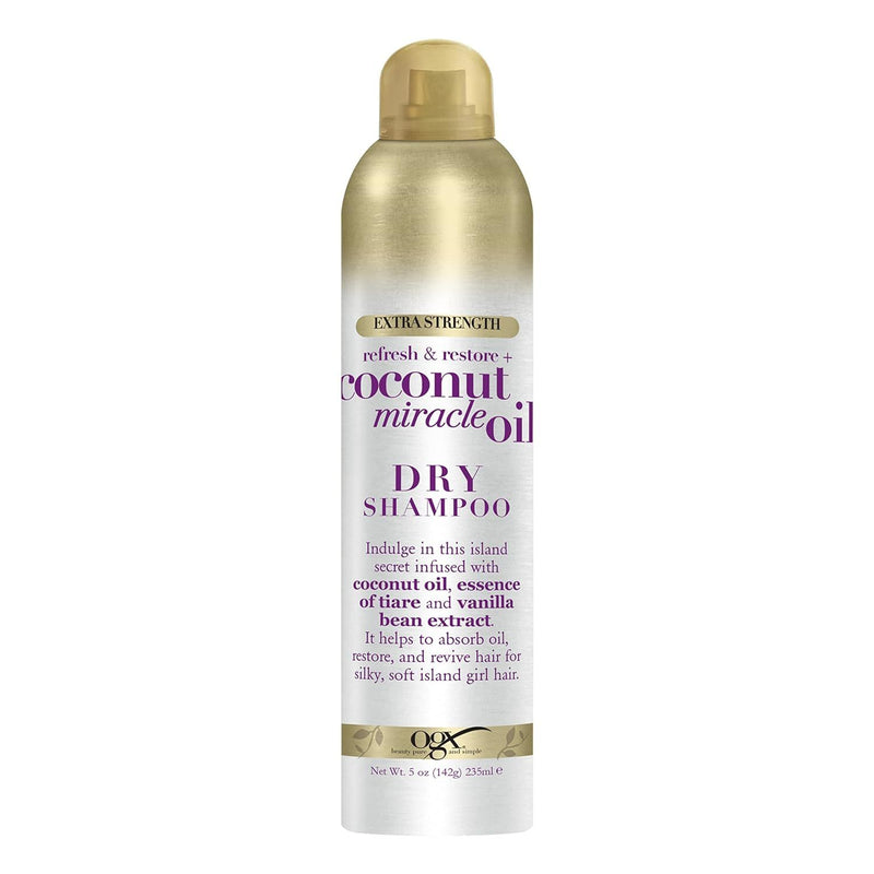 OGX Extra Strength Refresh & Restore + Coconut Miracle Oil Dry Shampoo, 5 Oz - First Choice Buying