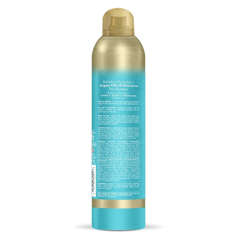 OGX Extra Strength Refresh & Revitalize + Argan Oil of Morocco Dry Shampoo, 5 Oz - First Choice Buying