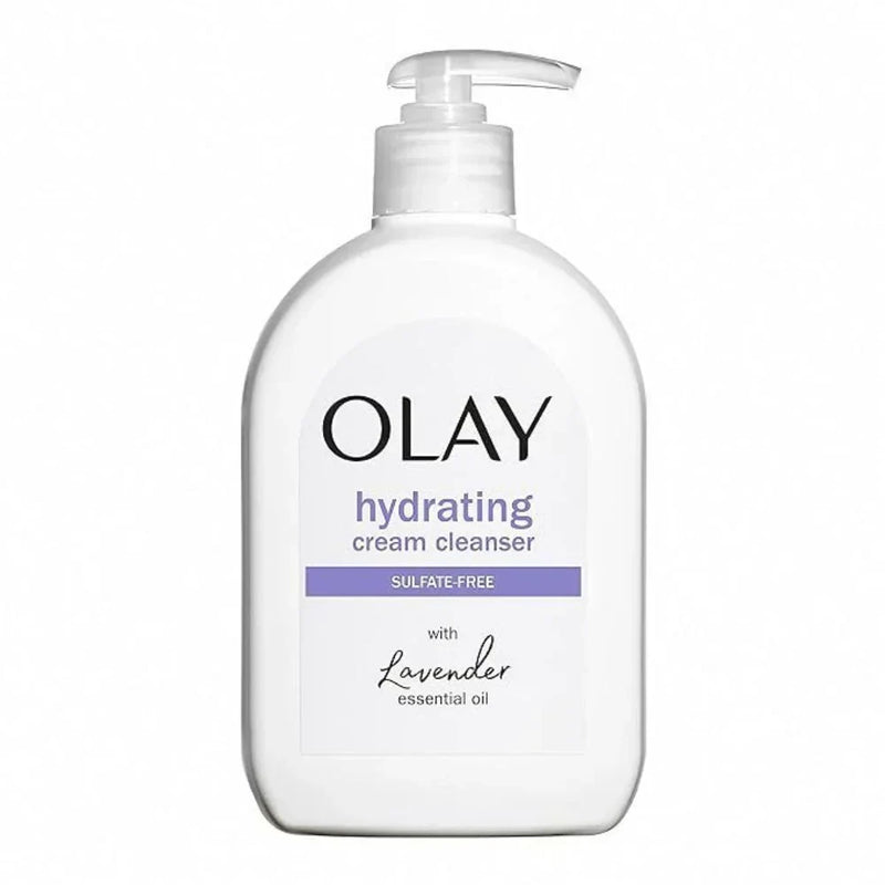 Olay Hydrating Cream Sulfate-Free Face Wash with Lavender Essential Oil, 16 oz. - First Choice Buying