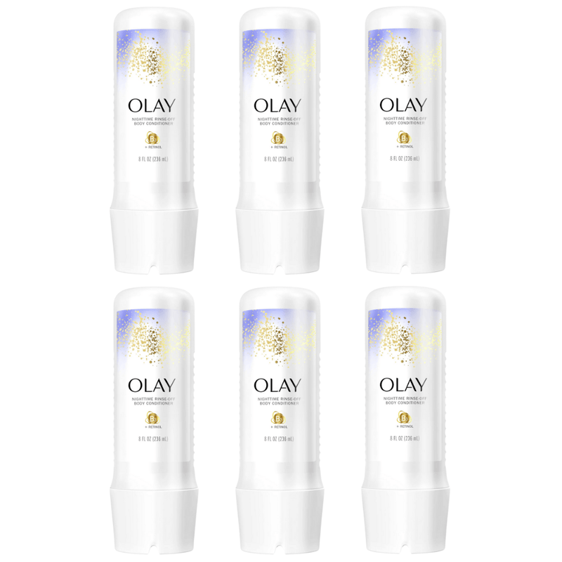 Olay Nighttime Rinse-off Body Conditioner with Vitamin B3 & Retinol, 8 fl oz - First Choice Buying