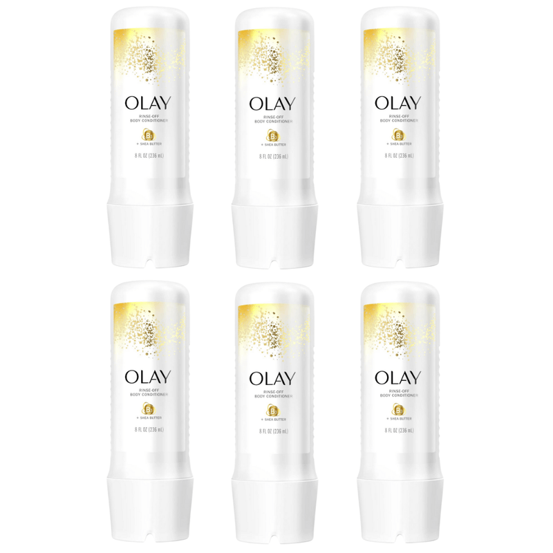 Olay Nighttime Rinse-off Body Conditioner with Vitamin B3 & Shea Butter, 8 fl oz - First Choice Buying