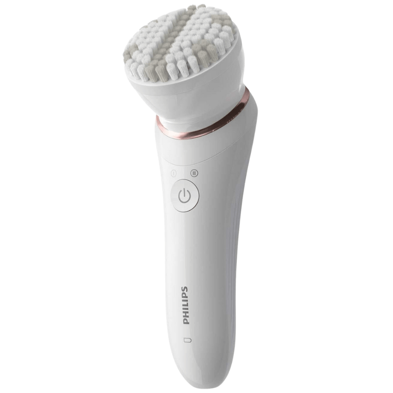 Philips Epilator Series 8000 5 in 1 Shaver, Trimmer, Pedicure and Body Exfoliator with 9 Accessories - First Choice Buying