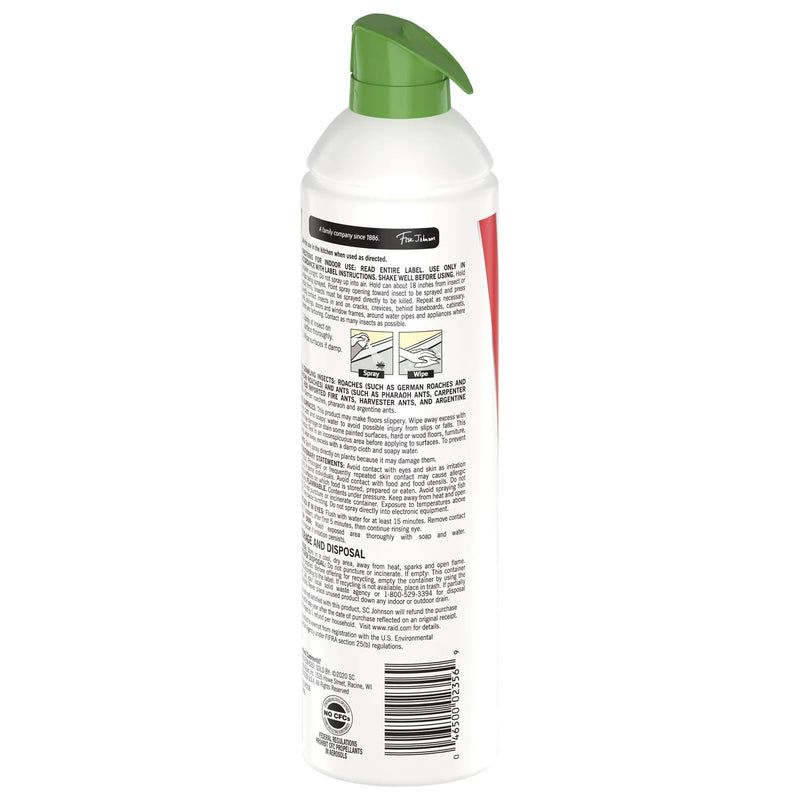 Raid Essentials Ant & Roach Killer 28 Aerosol Spray, 10 Oz - First Choice Buying