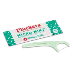 Plackers Micro Mint Individually Wrapped Dental Floss Picks, 1000 Count