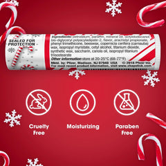 ChapStick Lip Balm Christmas Collection, Candy Cane, 3 Count