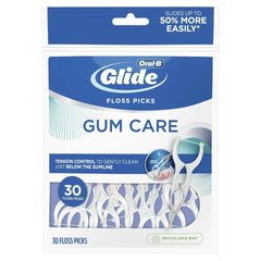 Oral-B Glide Gum Care Floss Picks, 30 Count