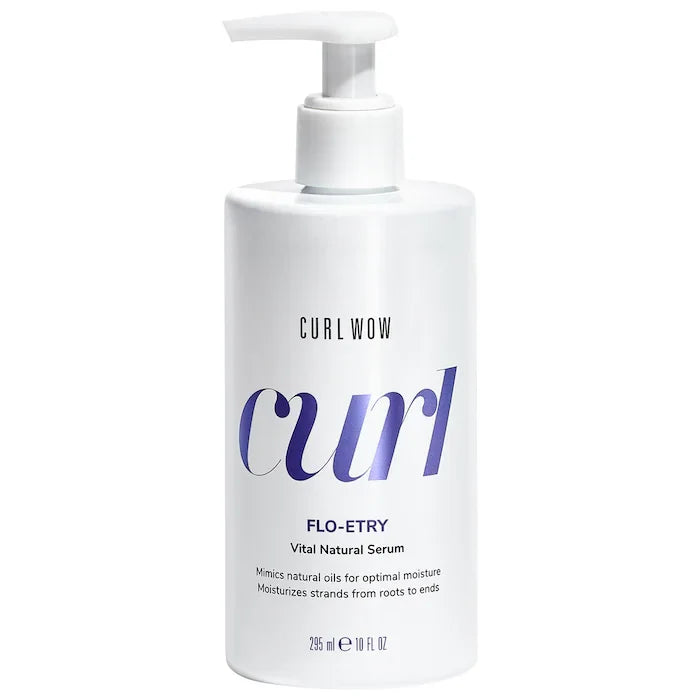 Color Wow Curl Wow Flo-Etry Vital Natural Curly Hair Serum, 10 oz