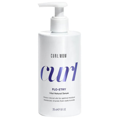 Color Wow Curl Wow Flo-Etry Vital Natural Curly Hair Serum, 10 oz