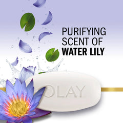 Olay Ultra Fresh Cleansing Bars, Water Lily Scent, 4 oz, Pack of 16