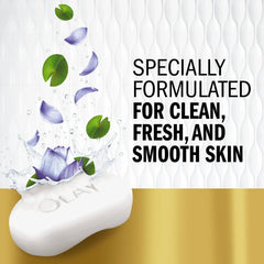 Olay Ultra Fresh Cleansing Bars, Water Lily Scent, 4 oz, Pack of 16