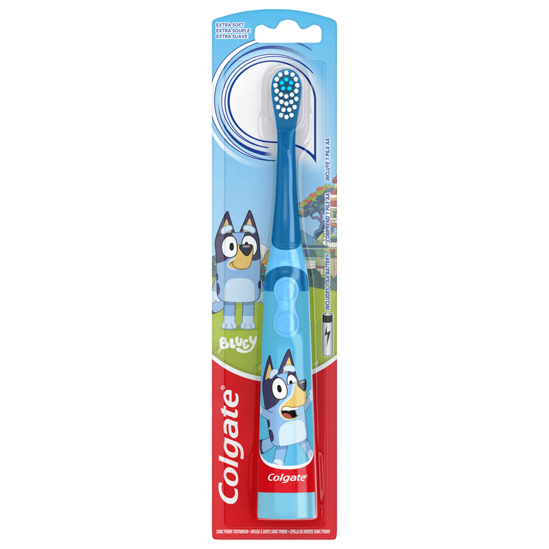 Colgate Kids Battery Powered Toothbrush, Bluey