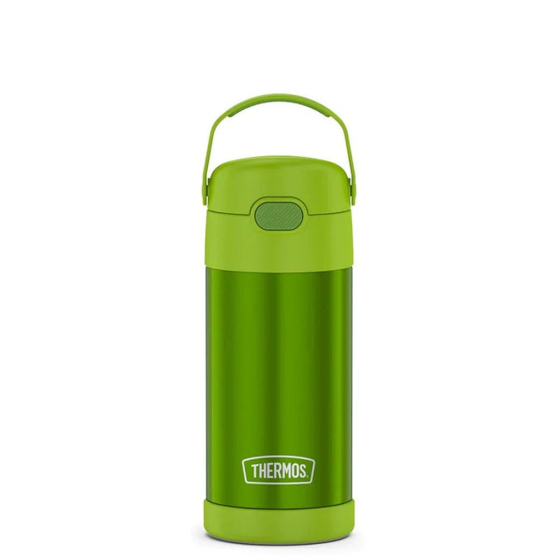 Thermos FUNtainer Stainless Steel Vacuum Insulated Kids Straw Bottle, 12 Oz - First Choice Buying