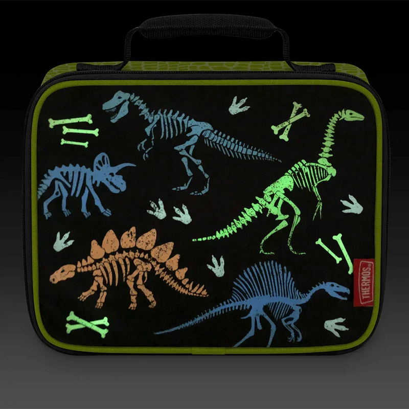 THERMOS Glow in the Dark - Dinosaur Soft Lunch Box with Flex-A-Guard Liner - First Choice Buying