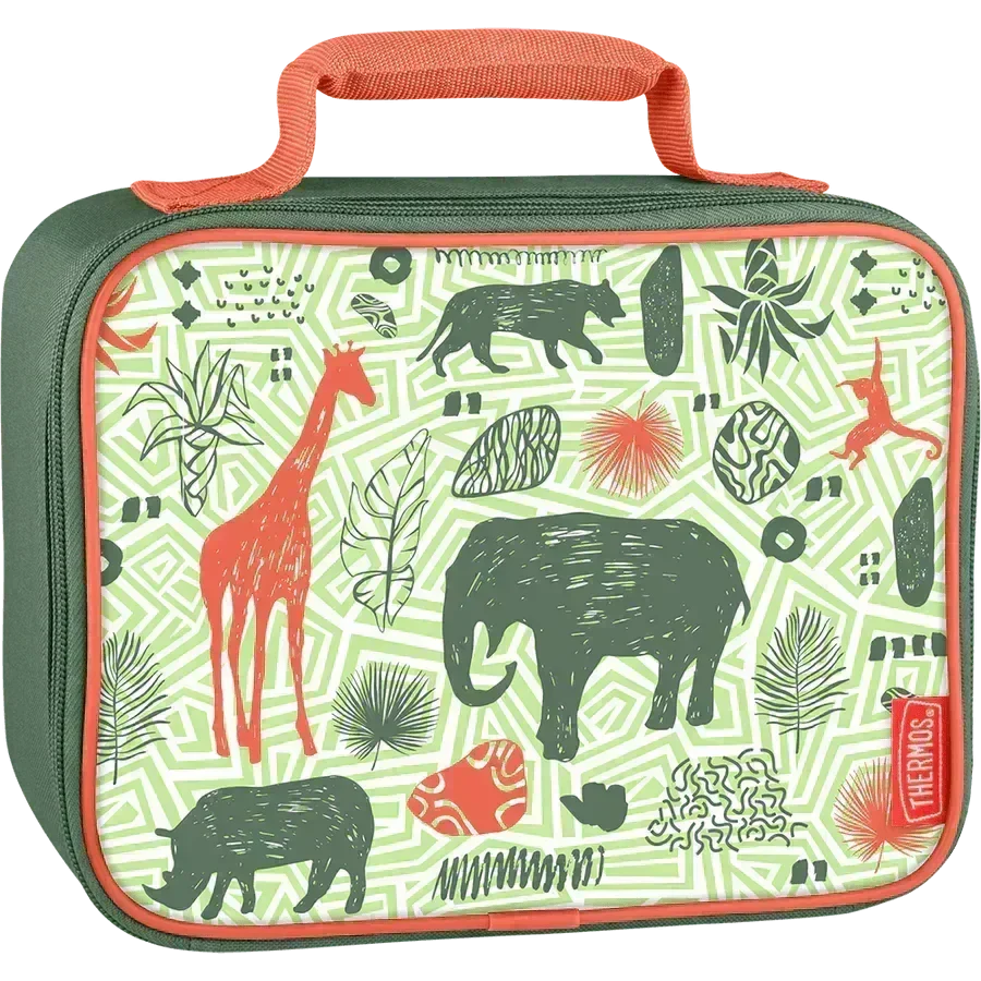 Thermos Jungle Kingdom Soft Lunch Box with Flex-A-Guard Liner