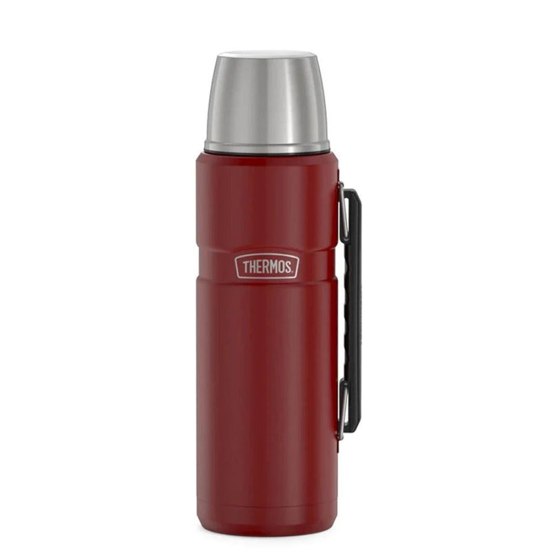THERMOS King Vacuum Insulated Stainless Steel Beverage Bottle, 40 Oz - First Choice Buying
