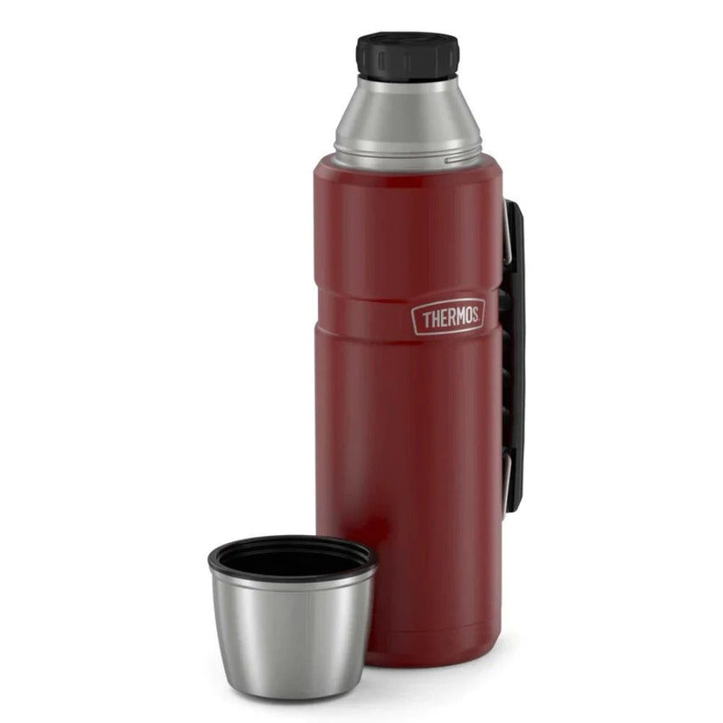 THERMOS King Vacuum Insulated Stainless Steel Beverage Bottle, 40 Oz - First Choice Buying